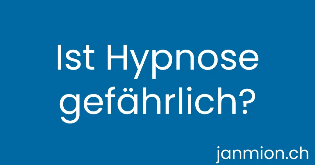 Ist Hypnose gefährlich