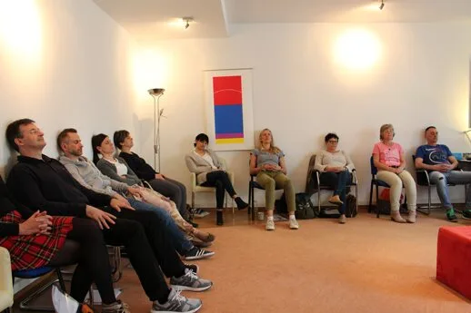 Gruppentrance während der Hypnose Ausbildung